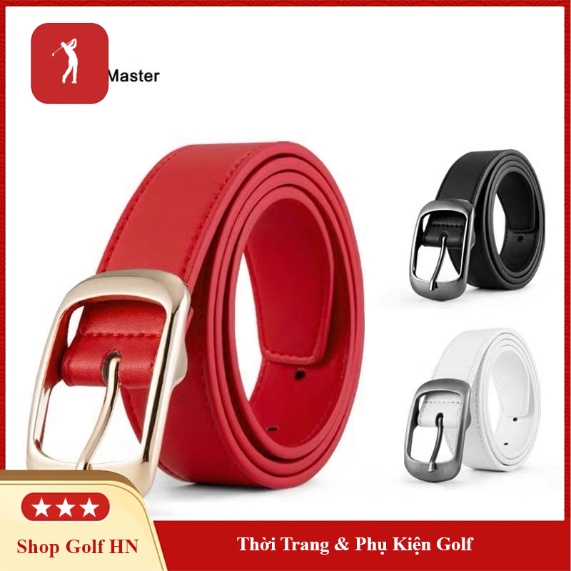 Thắt Lưng Golf Nữ Thời Trang Da PU Cao Cấp TL012