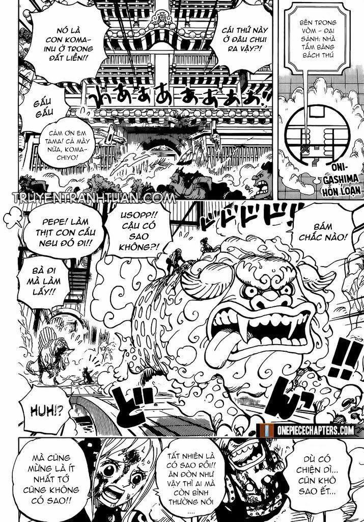 đảo hải tặc - one piece chapter 996 2