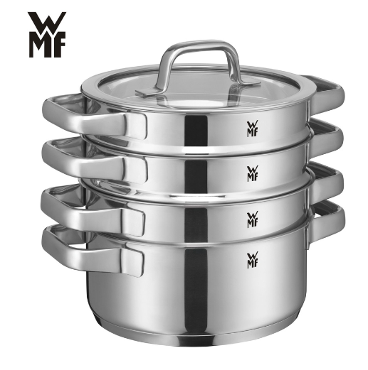 Bộ nồi WMF Compact Cuisine 4 Món Chất Liệu Thép Cromargan Không Gỉ - 0798046380