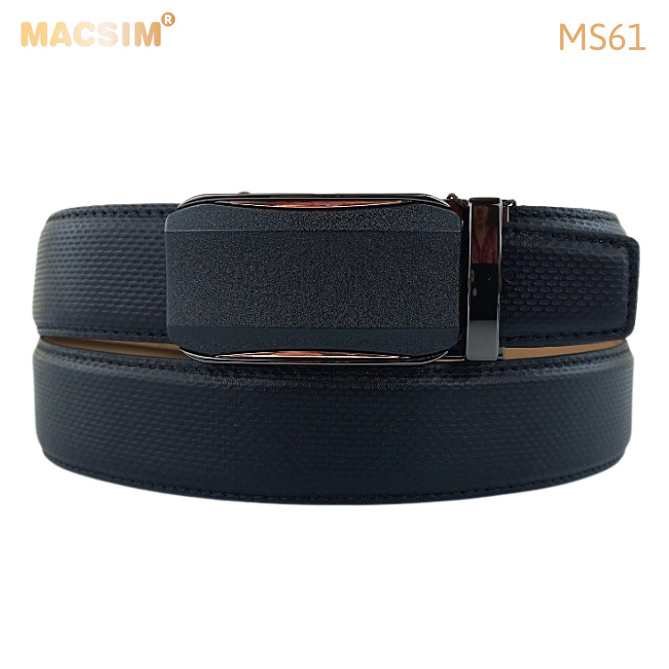 Thắt lưng nam da thật cao cấp nhãn hiệu Macsim MS61