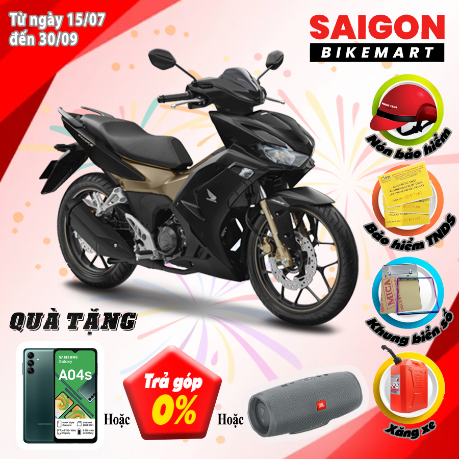 Xe Máy Honda Winner X Đặc Biệt 2023 - Đen Vàng