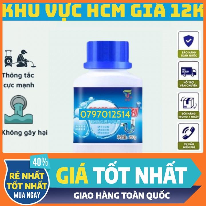 Bột thông cống siêu mạnh thế hệ mới fastpro, bột thông cống cực mạnh yuhao, bột thông tắc cống nhà tắm