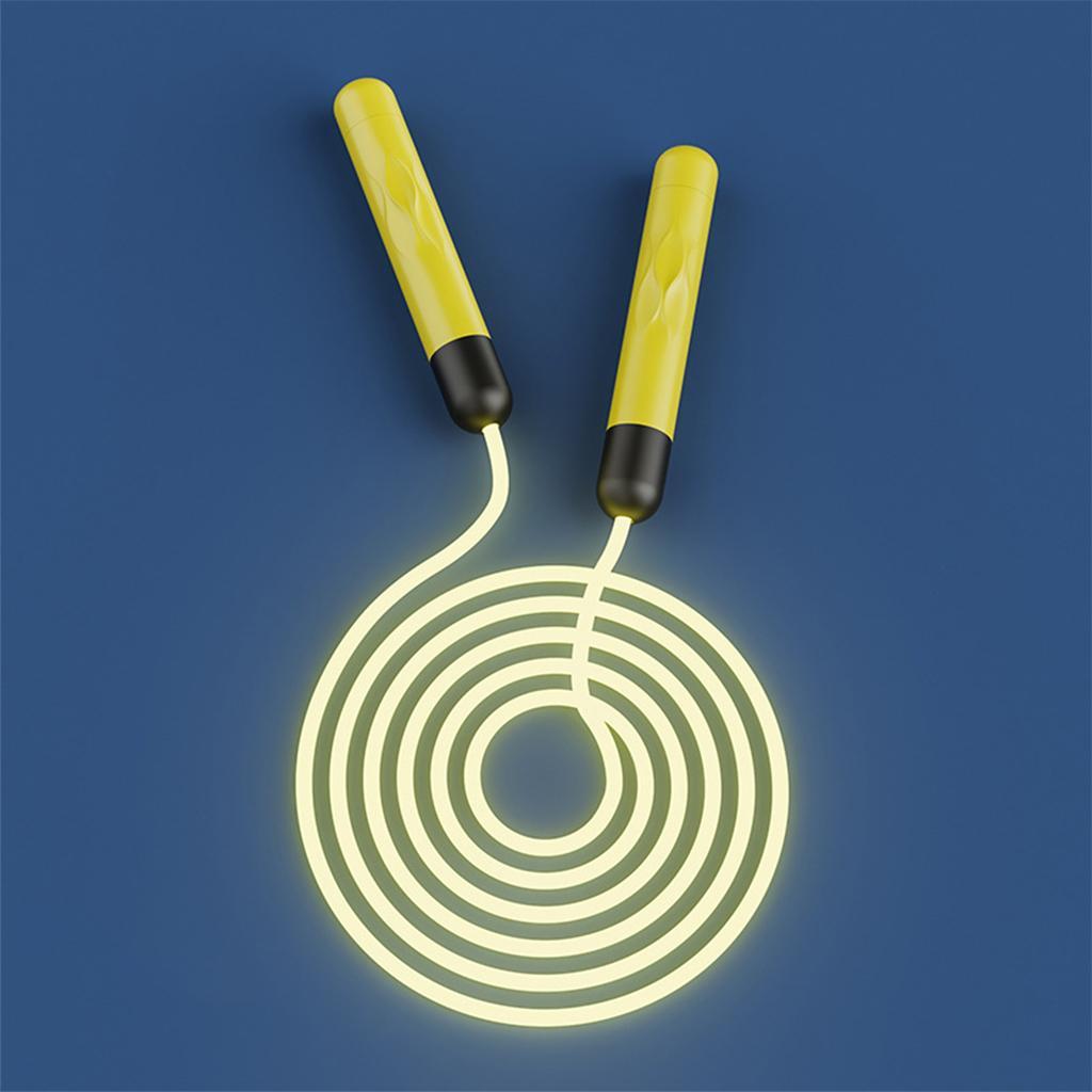2x Glowing Skipping Rope Children Students Fitness Exercise Jump Ropes