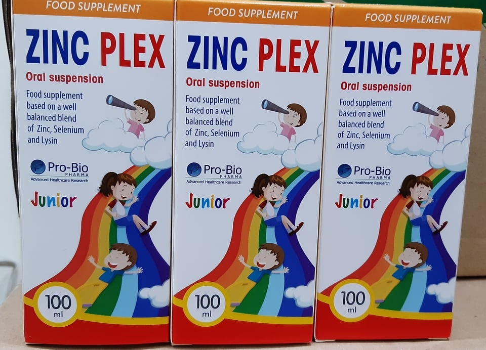 Zinc Plex Syrup - Giúp Trẻ Ăn Ngon Miệng & Kích Thích Tiêu Hóa