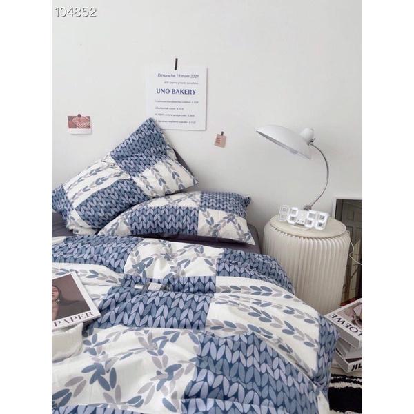 Set Cotton Living 100%cotton Hàng Nhập Khẩu Cao Cấp 4 Món