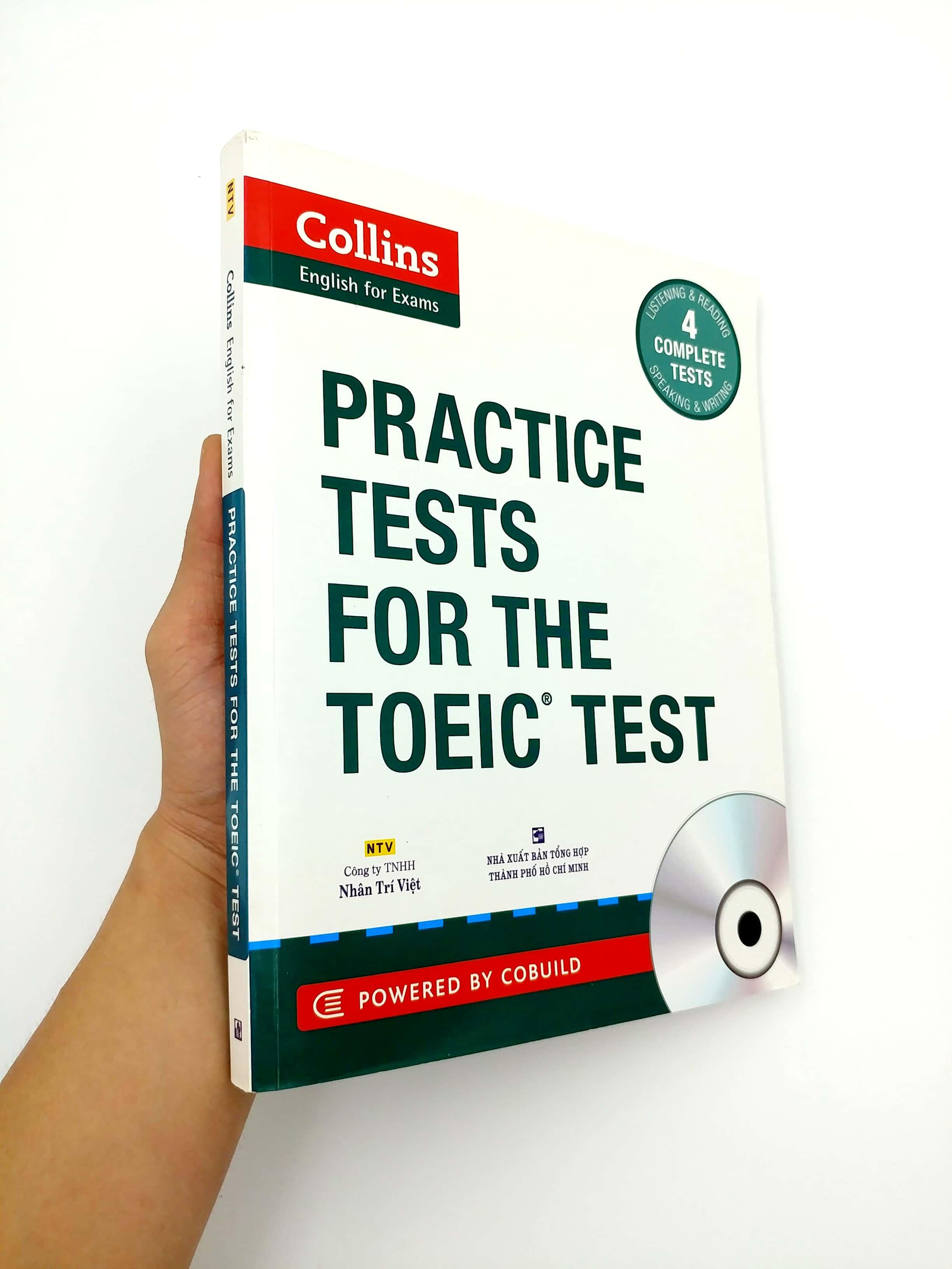 Collins English For Exams Practice Test For The TOEIC Test (Kèm CD)