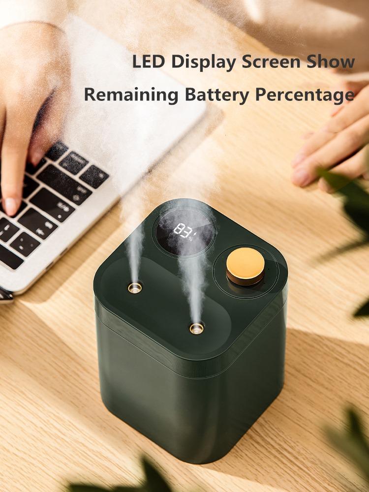 2 Sương Ổ Cắm Pin Di Động Máy Tạo Độ Ẩm Không Khí Gia Freshener Máy Khuếch Tán Tinh Dầu Làm Thơm Phòng Siêu Âm Thanh Máy Phun Sương Tạo Ẩm Khuếch Tán