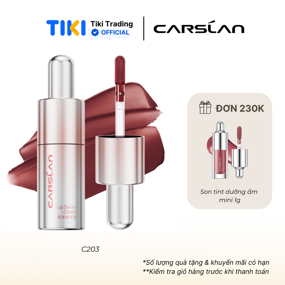Son kem lì Carslan dưỡng ẩm giảm thâm môi làm mờ vân môi 4.5g