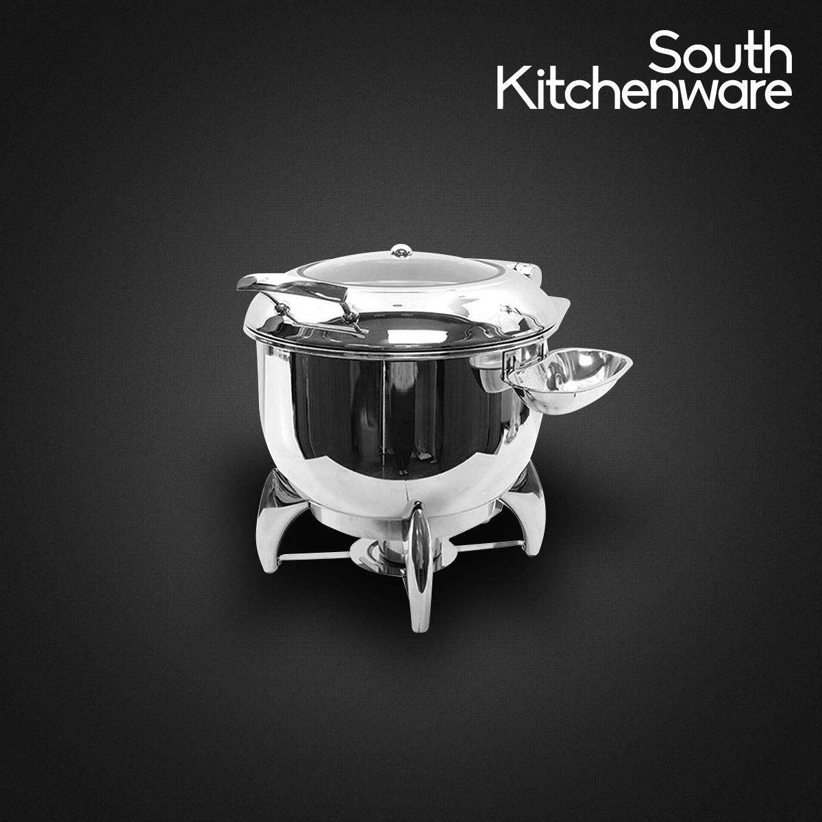 Lò hâm soup tròn nắp kiếng có chân AT52288