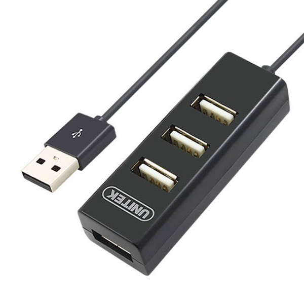 Hub USB 4 cổng UNITEK Y2140 - Bộ mở rộng thêm 4 cổng USB chính hãng