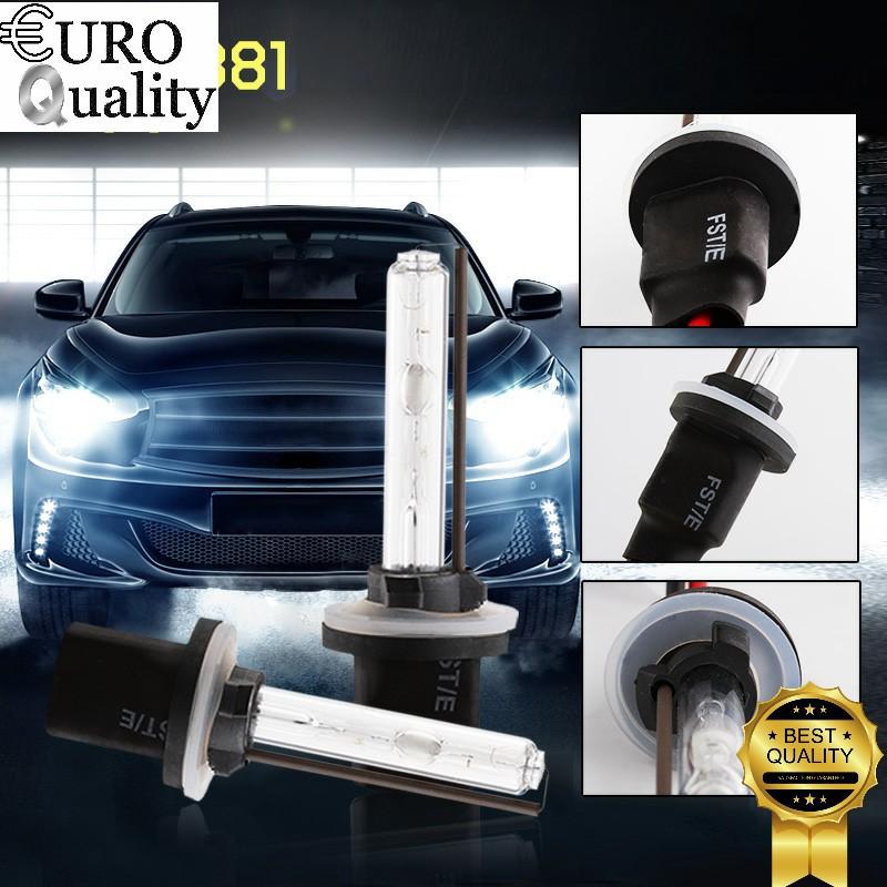 Bộ 2 bóng đèn xenon HID H11, lắp đèn ô tô, ánh sáng trắng 6500W