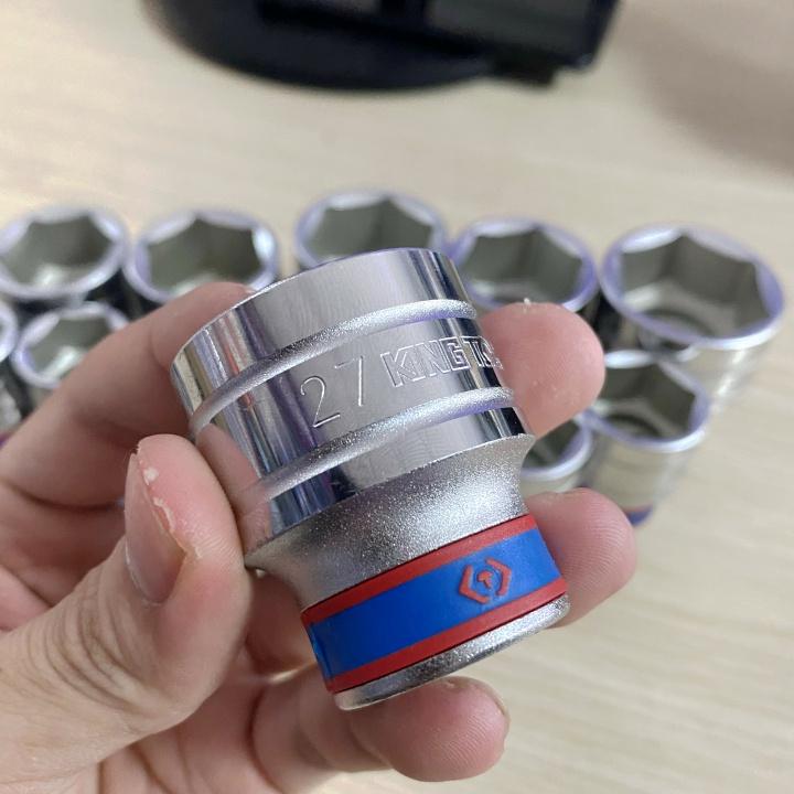 Tuýp 1/2 trắng ngắn KINGTONY 4335 6 cạnh TỪ 8-36mm