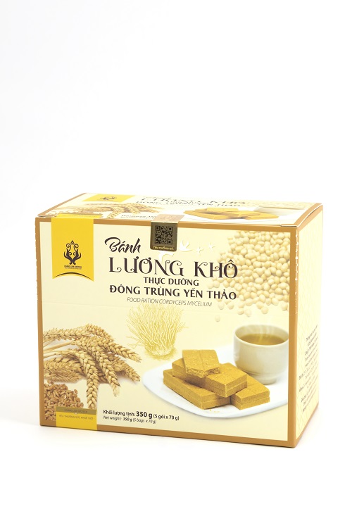 Bánh Lương Khô Thực Dưỡng Đông Trùng Yến Thảo