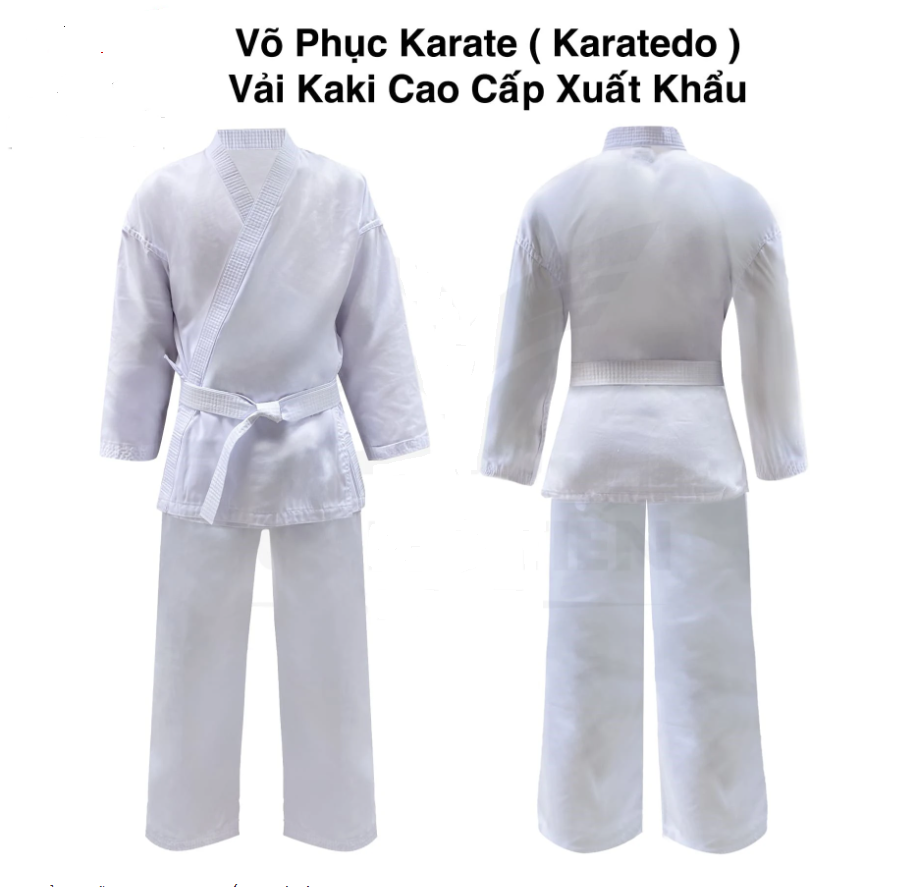 Bộ Đồ Võ phục Karate Nhiều Size Kèm Đai | Quần Áo Tập Võ, Trang Phục Võ Thuật | Đồng Phục Tập Võ Karate