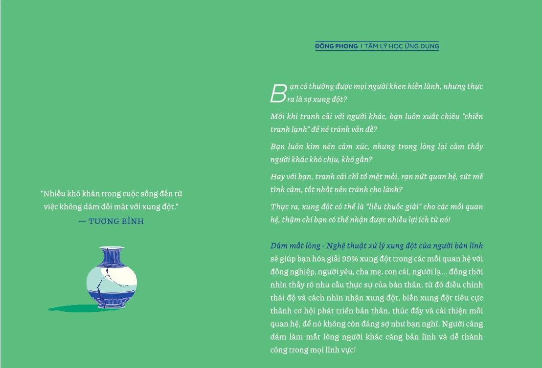 Sách - Dám mất lòng (Tương Bình) (Nhã Nam Official)