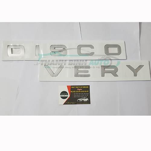 Bộ tem chữ nổi 3D DISCOVERY 5 màu