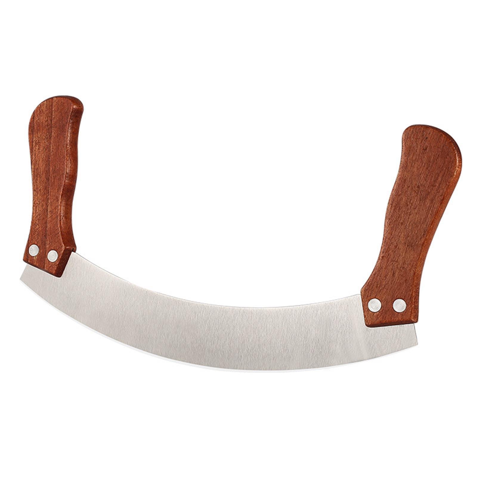 Pizza Cutter Wheel Non Slip Double Handle Cutter for Baking Accessories