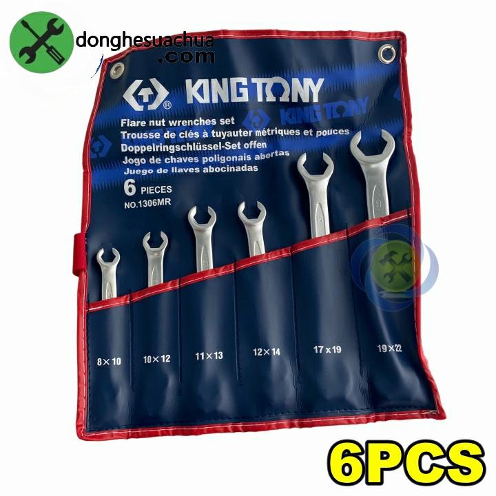 Bộ cờ lê mở ống dầu Kingtony 1306MR 6 chi tiết từ 8-22mm