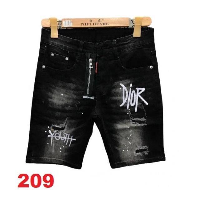 Quần short jean chất bò co giãn- quần lửng nam nhiều mẫu thời trang TINA ms209