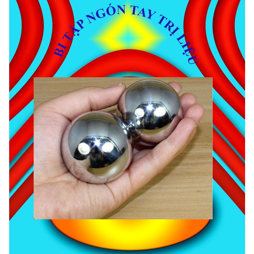 Bi Tập Luyện Ngón Tay Bằng sắt mạ Chrome