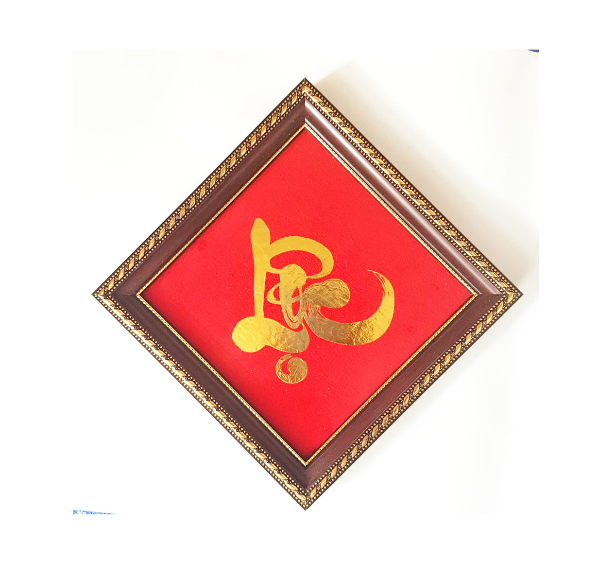 Tranh Nét Vàng Phúc Lộc Thọ dát vàng
