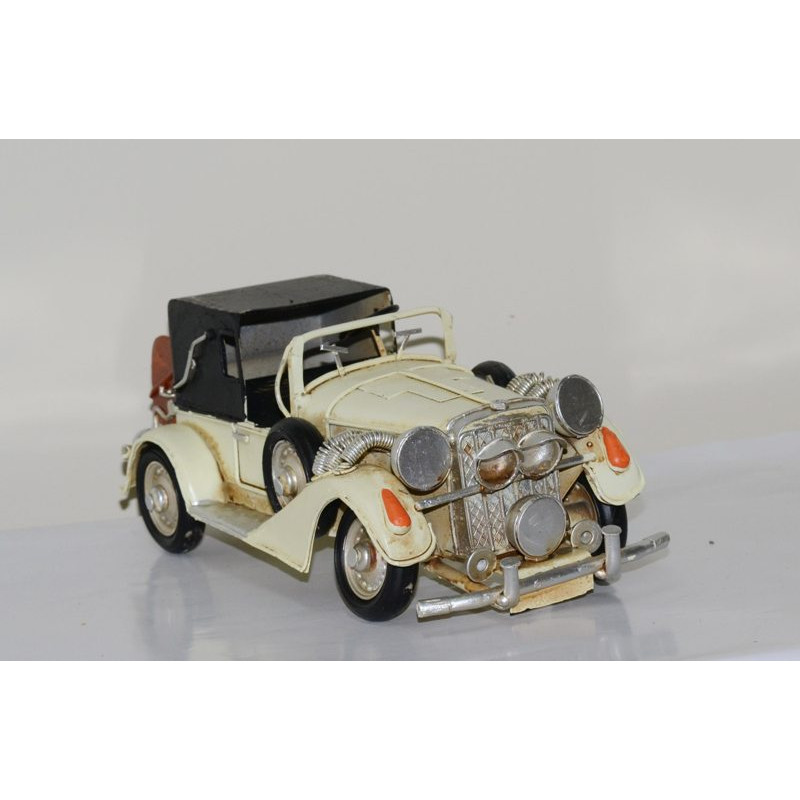 Mô Hình Xe ô tô Thủ Công Kim Loại/ Vintage Metal Car Handmade Decoration (1810D-1126)