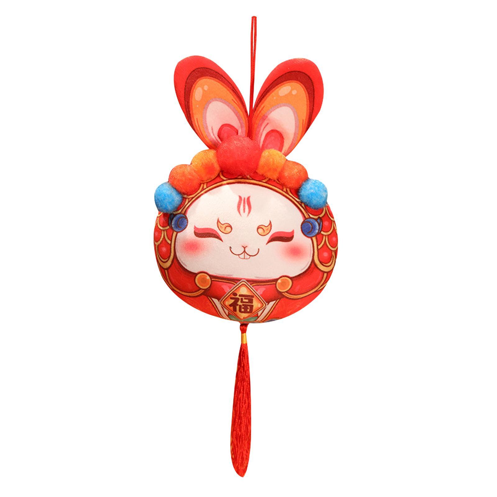 2023 Year Rabbit Year Doll Ornaments Chinese New Year for Home Decor