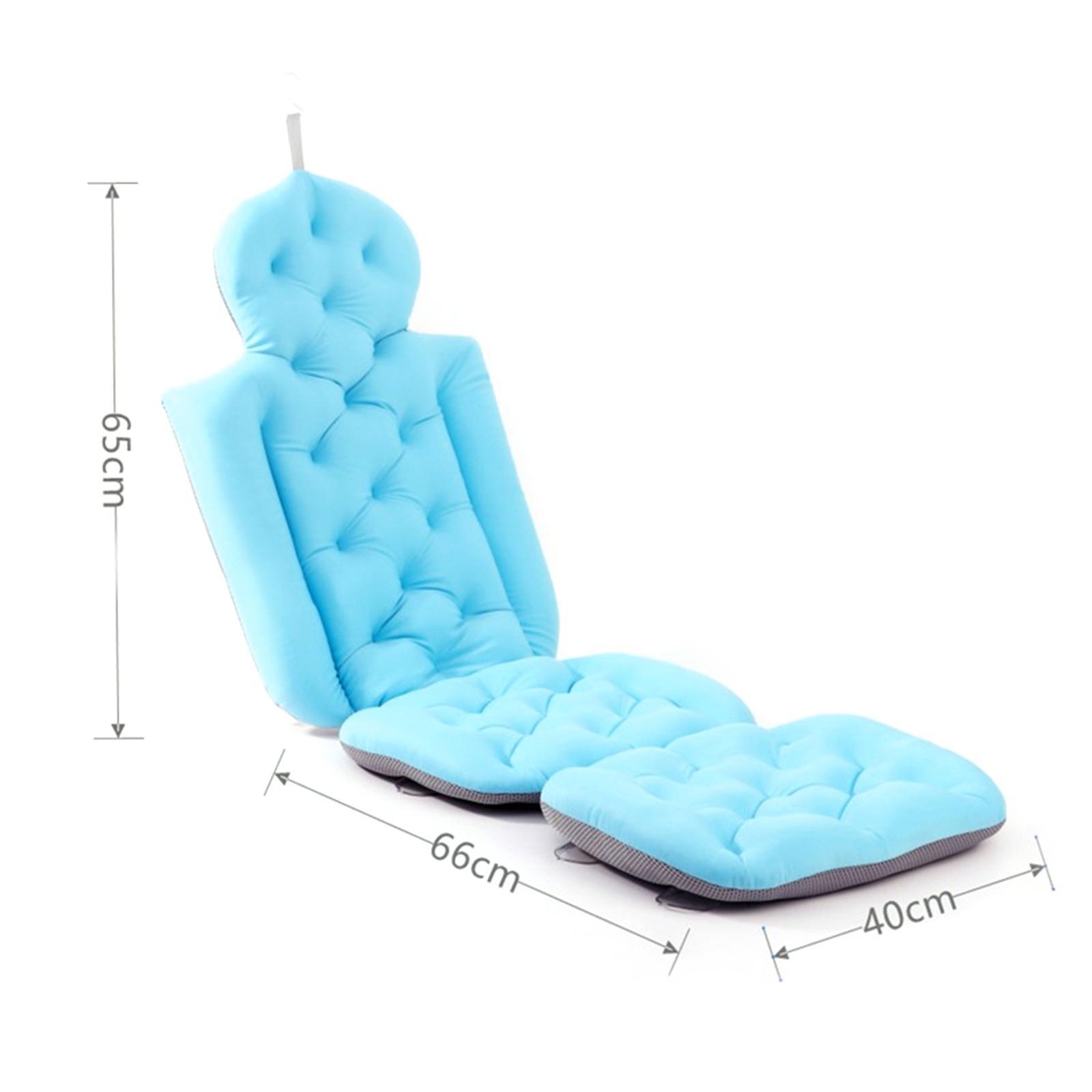 Bath Pillow Comfortable Bathtub Cushion Full Body Mat for SPA Bathroom