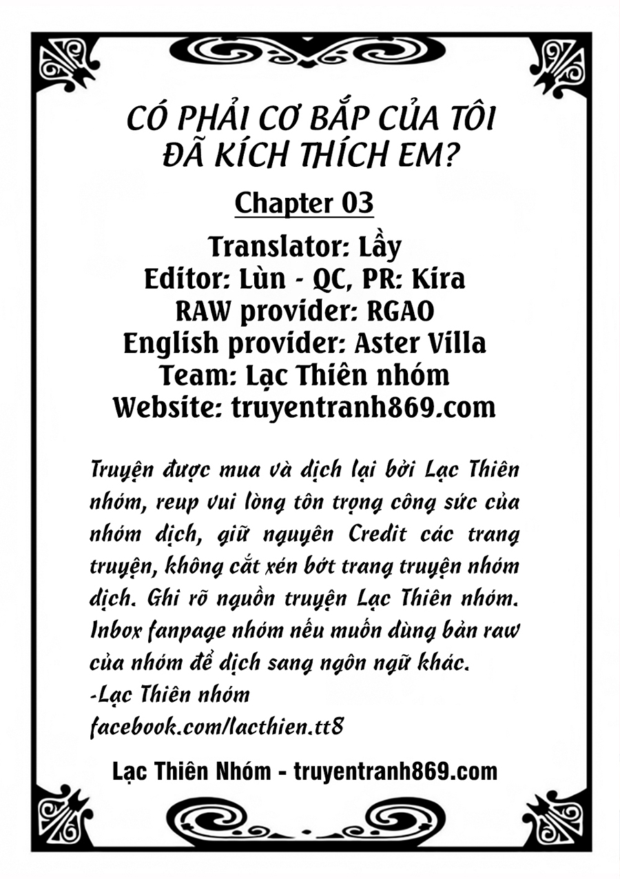 có phải cơ bắp của tôi đã kích thích em? chapter 4 18