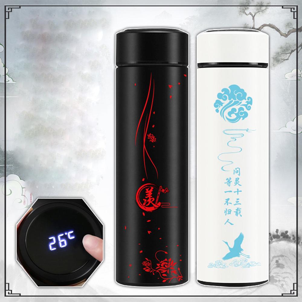 500Ml Anime Mộ Đạo Tử Thôi Thép Không Gỉ Cốc Nước Hình Nhân Vật Hoạt Hình Máy Hút Chân Không Cốc Nước Bình Sữa Trẻ Em Quà Tặng giữ Nhiệt Màu New HOt