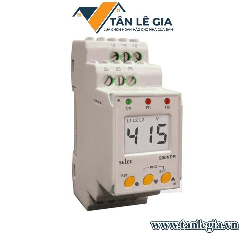 Rờ le bảo vệ Điện áp và tần số Selec 900VPR-2-280/520V