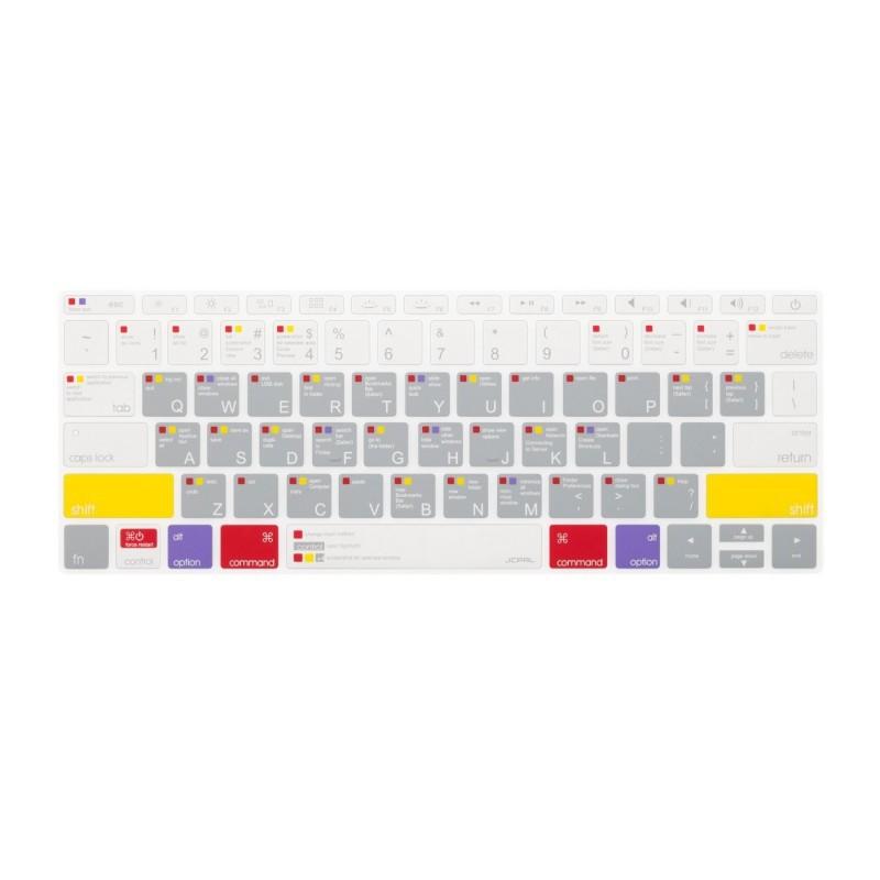 Phủ phím cho Macbook JCPAL Shortcut 12/13/15inch