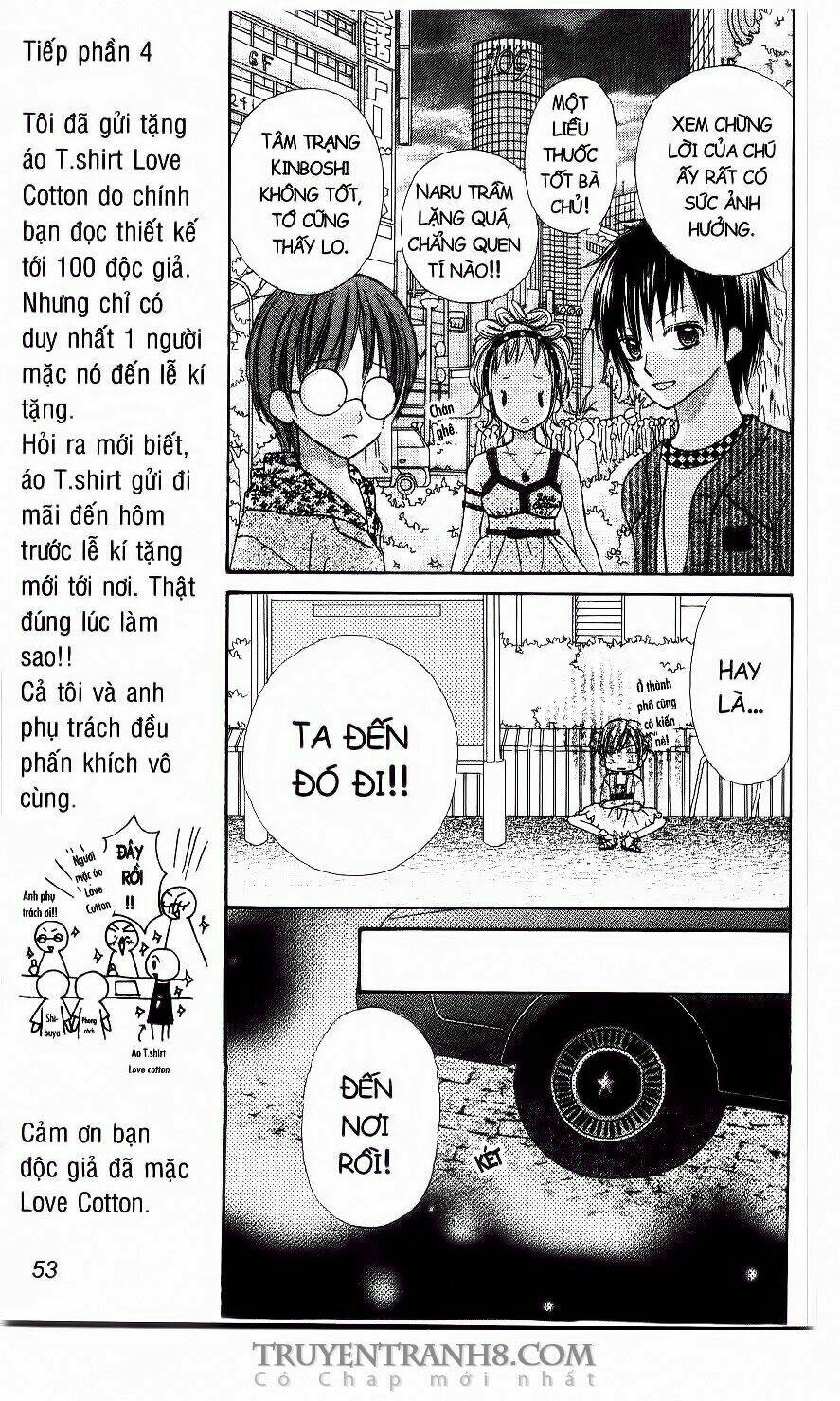 tiệm thời trang, love cotton chapter 8 22