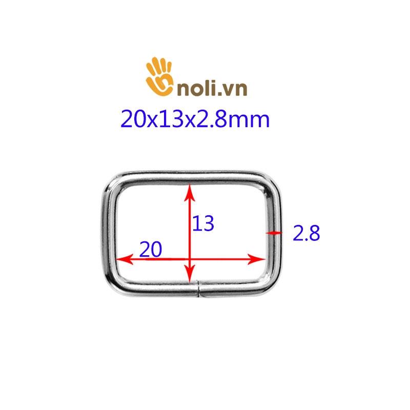 Khoen chữ nhật 2.0cm