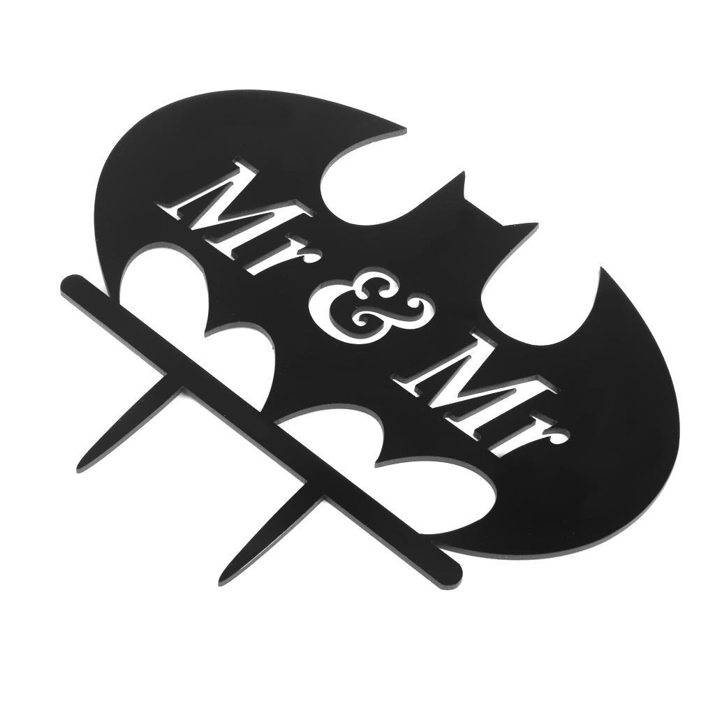 & Cake Topper For Gay Wedding Birthday Anniversary Cake Decoration