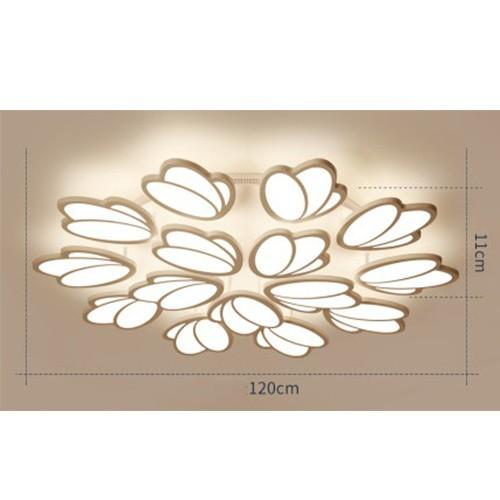 Đèn trần LED 15 ánh hoa hiện đại trang trí nội thất