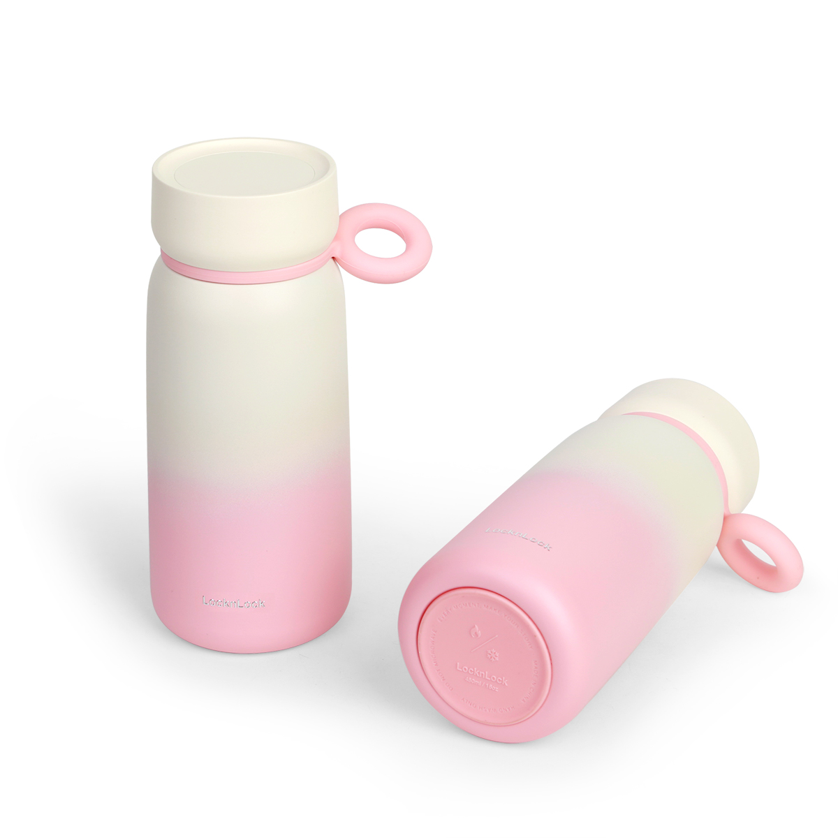 Bình giữ nhiệt Metro studio tumbler LocknLock LHC4362 - Dung tích 480ml - Quai xách Silicone