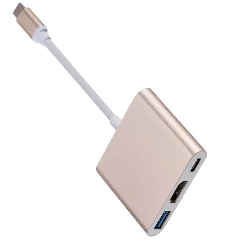 Loại giao hàng nhanh 3 trong 1 Hub 3.0HUB HD 4K loại sạc PD sang trạm chuyển đổi HD