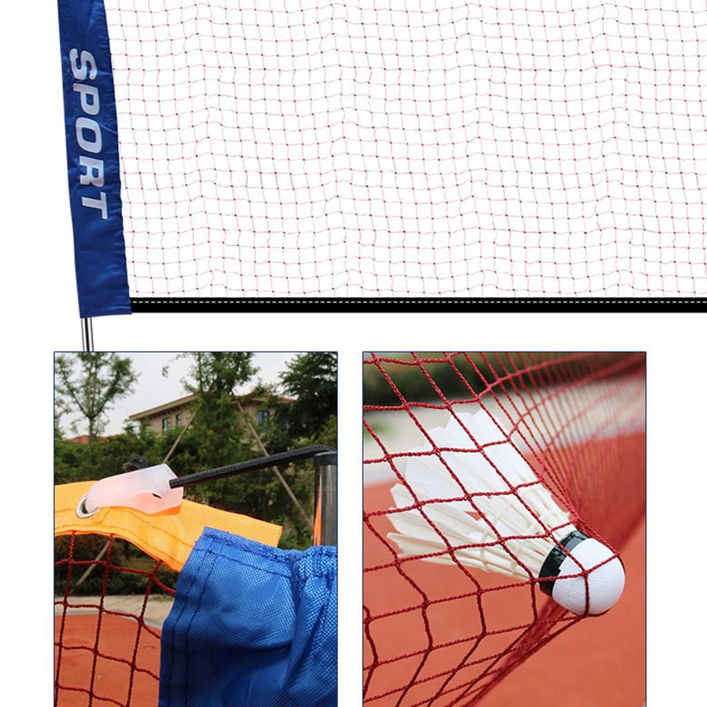 2pcs Badminton Volleyball Net Mesh Easy Assemble for Kids Volleyball Court