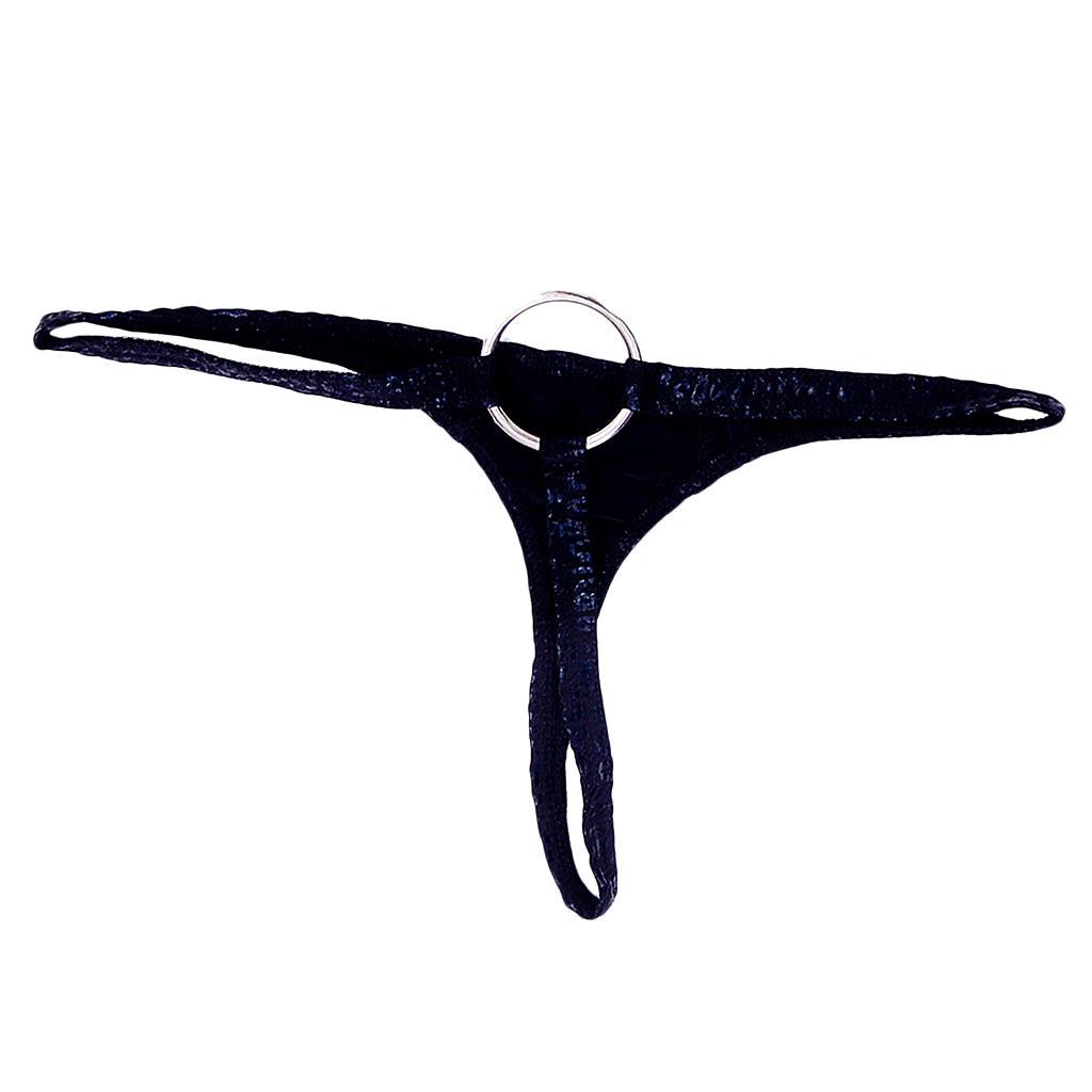 2-3pack Men Open Ring Thong Jockstraps Stretch Underwear Shorts Brief G-string