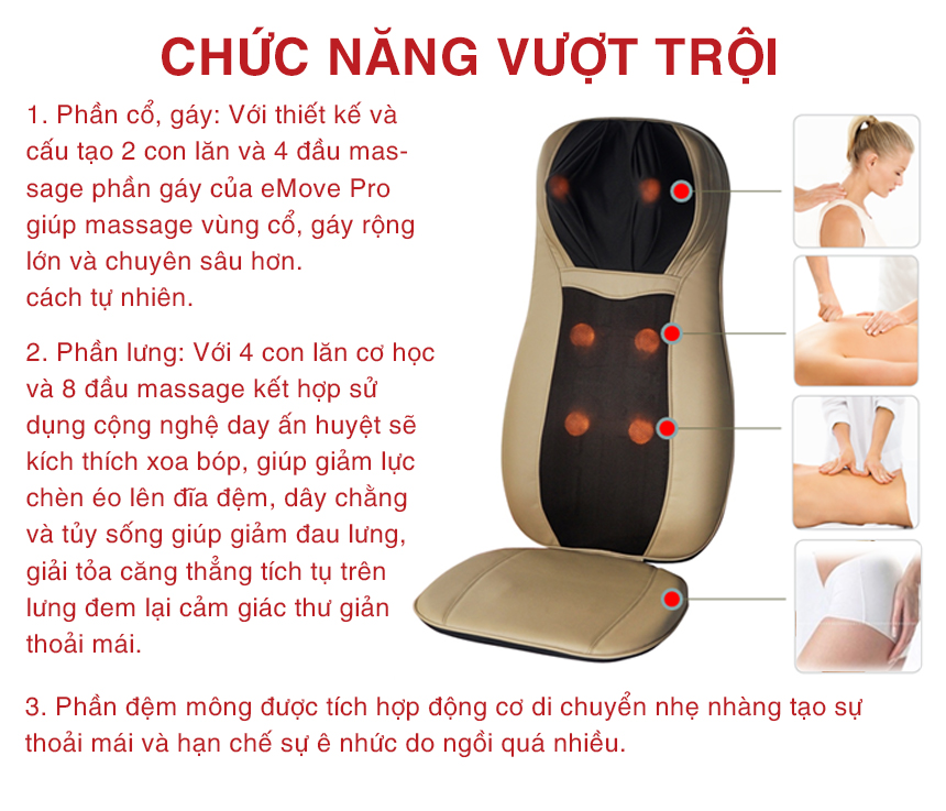 Combo Máy Massage Chân OKIA eTransformer + Đệm Massage OKIA eMove Pro