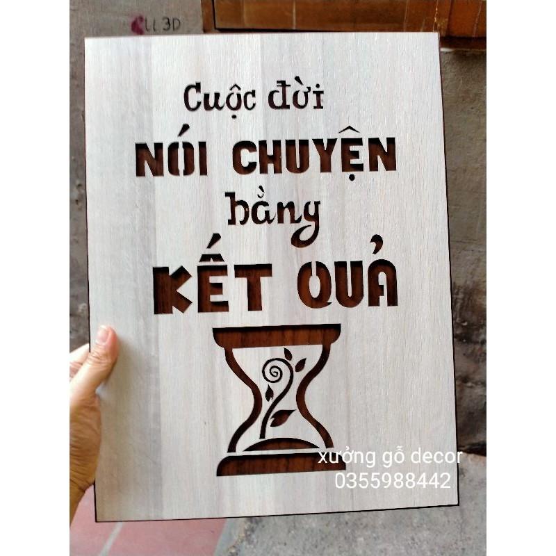 Tranh gỗ decor văn phòng, cafe, nhà hàng