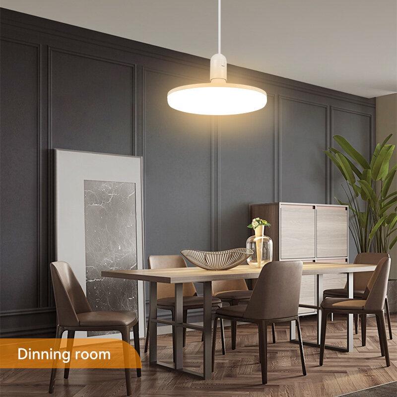 Bóng đèn LED siêu sáng E27 Bóng đèn LED 220V Bóng đèn 20/30/40/50W Đèn UFO Ampoule Bombilla Đèn Led cho chiếu sáng phòng gia đình
