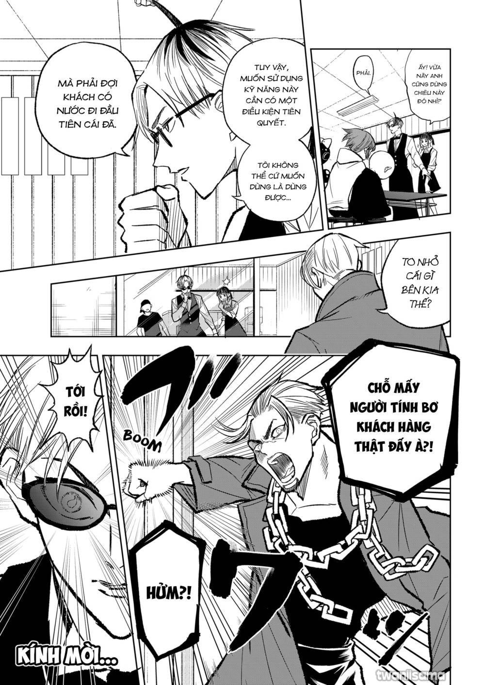 service wars - thánh chiến phục vụ chapter 5 6