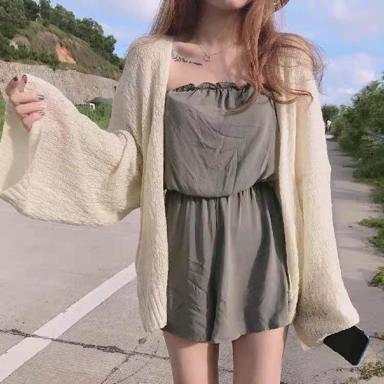 Áo cardigan len nữ áo khoác cardigan mỏng nữ tính phong cách hàn quốc Mophus MB003P