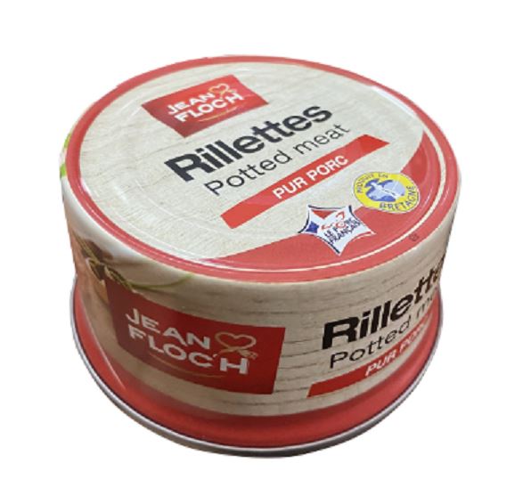 Pate thịt sợi Rilletes Jean Floch 125g - Pháp