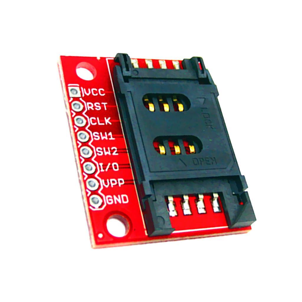 2x Socket Breakout Electronic Component Development Board Module