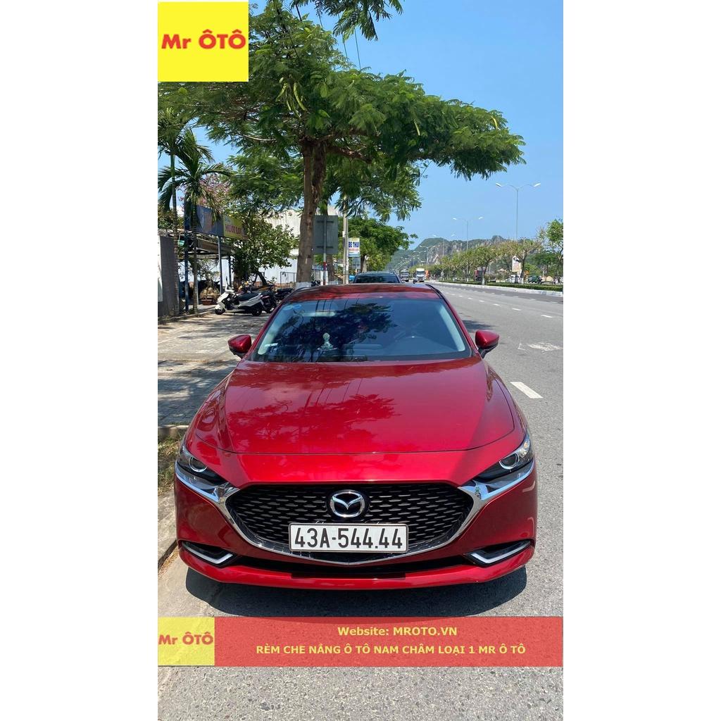 Rèm Che Nắng Xe Mazda 3 Sedan 2020-2021 Loại 1. Cam Kết Vải Dày, Chuẩn Khít Theo Xe