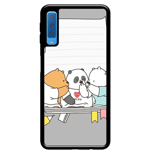 Ốp in cho Samsung Galaxy A50 3 Chú Gấu 3 - Hàng chính hãng