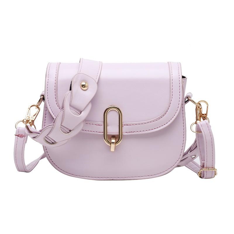 Spring and Summer Semi-Circular Saddle Bag Women's Personalized Shoulder Strap Shoulder Bag